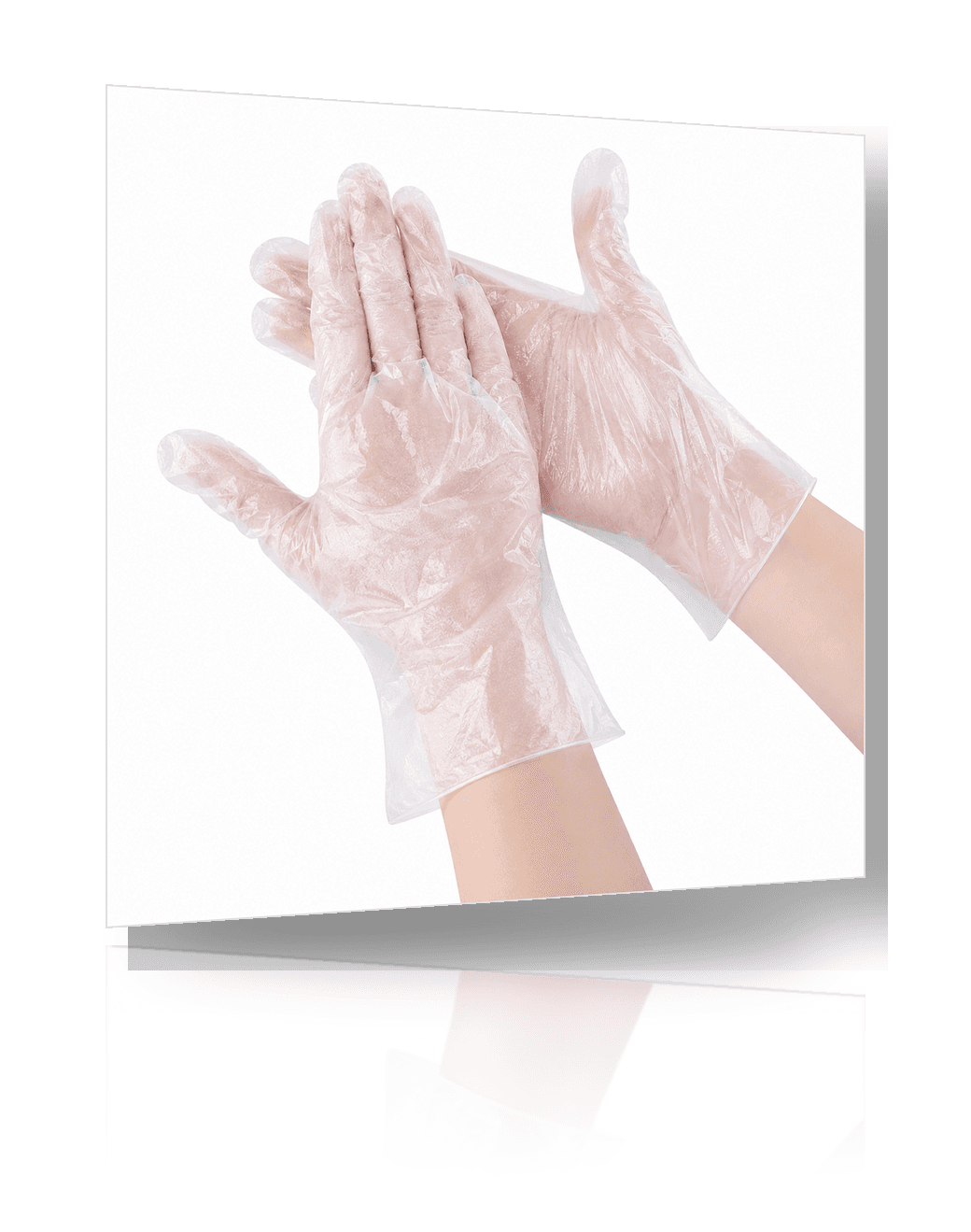 CPE Gloves — Clear